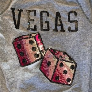 Victoria’s Secret Pink Vegas zip-up hoodie